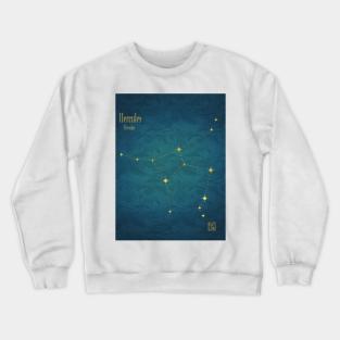 Night Sky Constellations - Hercules Crewneck Sweatshirt